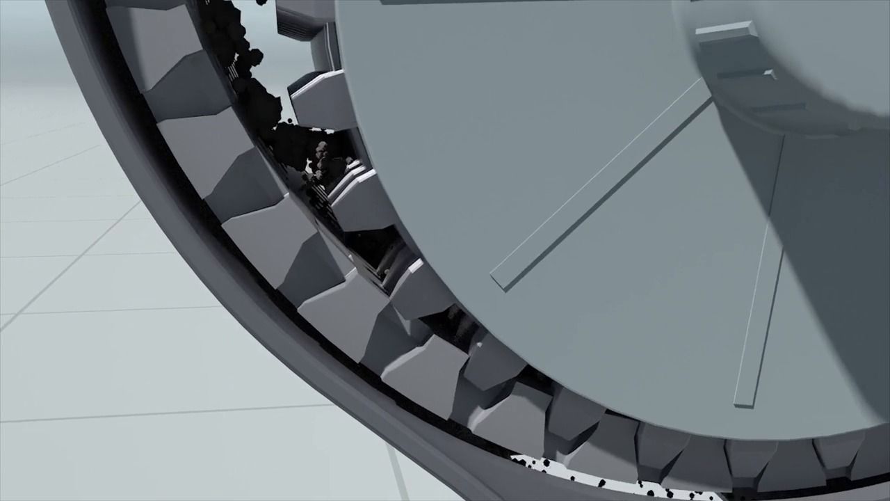 XPS and the Conjugate Anvil Hammer Mill