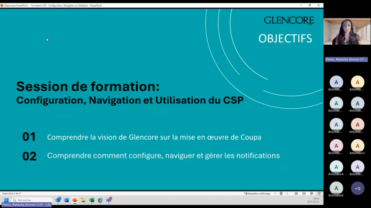 CSP - Configuration, navigation et utilisation