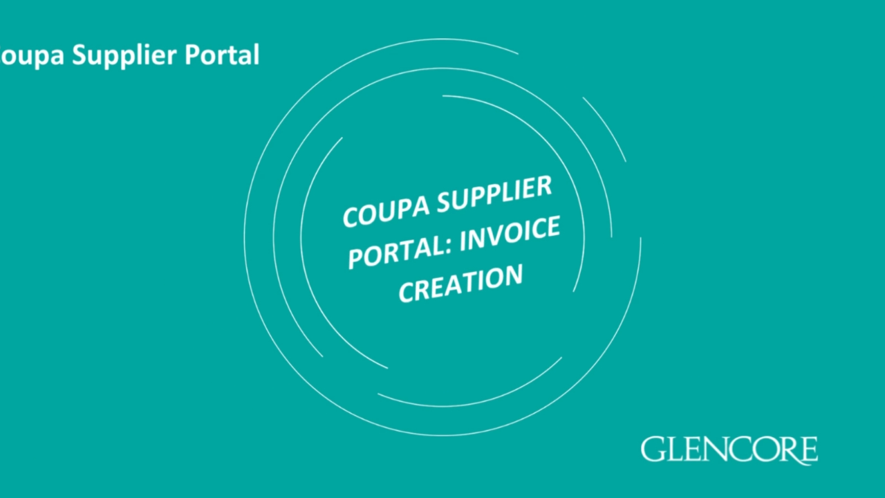 CSP - Purchase Orders & Submit Electronic Invoices