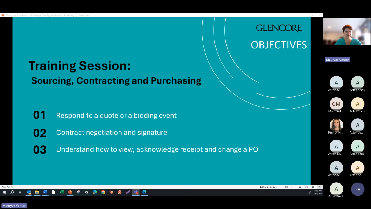 CSP Sourcing, Contracting and Purchasing